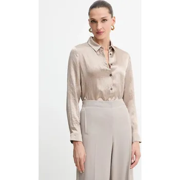 Dámská košile Košile Marella Emme by Marella 2525116091200 hnědá 84X, vel. 36