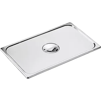 Dóza na potraviny Nerezové víko na gastronádobu s uchem Rieber GN 1/3