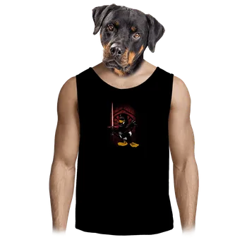 Pánské tílko Bastard Kylo Duck pánské tílko Black