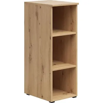 regál Regál MultiDo 30 cm se 3 policemi. - Black Red White - BRW Dub Artisan 30x80 cm