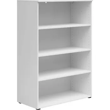 regál Regál MultiDo 80 cm se 4 policemi. - Black Red White - BRW Bílá 80x115 cm