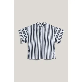 Dámská košile KOŠILE GANT OS STRIPED POPOVER CLASSIC BLUE
