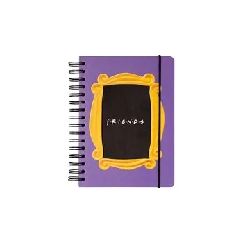 Blok Poznámkový blok Friends: Fotorámeček (A5 14,8 x 21,0 cm 180 stran) kroužková vazba