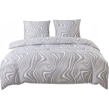 Povlečení Povlečení MARIA Povlaky na polštáře 70x80 Sada 200x220 3 Č. saténová stylová