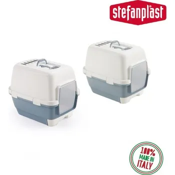 Toaleta pro kočku Toaleta pro kočky Cathy Clever & Smart, 58 x 45 x 48 cm, nordická modrá