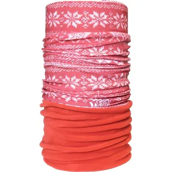 Nákrčník Dětský zimní multifunkční šátek Brubeck Chusta norway deer red