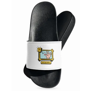 Pánské pantofle Bastard Zlaté české ručičky pantofle White