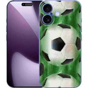 Fotbalový míč Gelový kryt mmCase na iPhone 17 - fotbalový míč