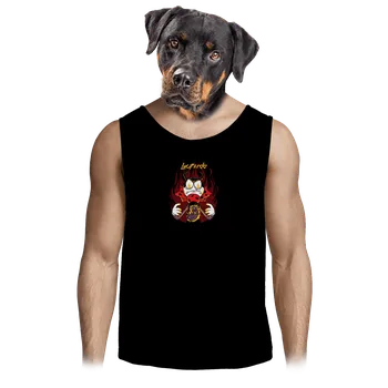 Pánské tílko Bastard Luciferda pánské tílko Black