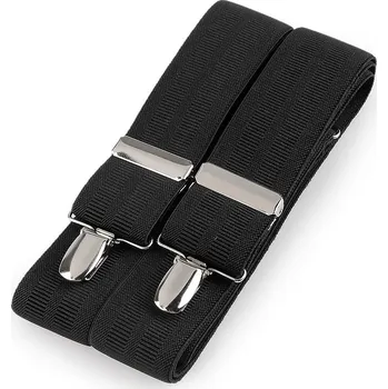 Kšandy Šle šíře 3,5 cm délka 125 cm, barva 39 černá