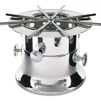 Fondue flambovací Set nerez efektní příprava před hosty na plyn Campingaz náplně