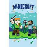 Carbotex Bavlněný froté ručníček 30x50 cm - Minecraft Vzhůru do boje