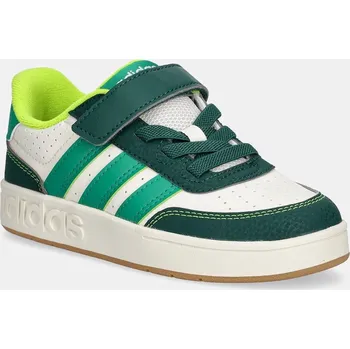 Chlapecká obuv Dětské tenisky adidas BREAKBASE zelená barva, JR0206 77X, EUR 28.5