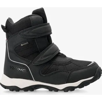 Dívčí sněhule Dětské boty Viking Footwear Beito Warm GTX 2V - black