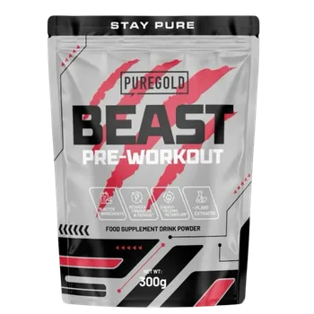 Puregold Pre-workout The Beast - PureGold, 300 g Příchuť: Třešeň
