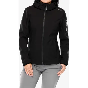 Dámská softshellová bunda Dámská bunda CMP Wilma Jacket Zip Hood - nero