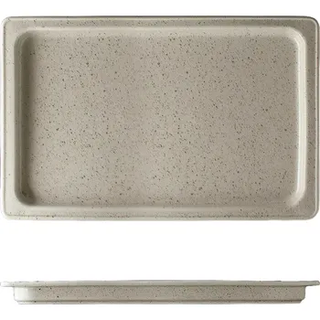 Dóza na potraviny Porcelánová gastronádoba GN 1/1 G. Benedikt 53x32 cm, natural