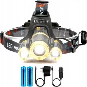 Čelovka Čelovka 3 LED CREE XM-L T6 XSM1766