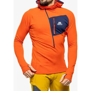 Pánské oblečení Pánská mikina s kapucí Mountain Equipment Eclipse Hooded Zip T - magma/medieval
