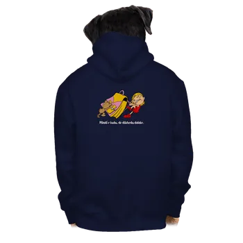 Pánská mikina Bastard Školačka pánská mikina na zip Navy