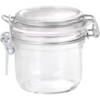 Sklenice Zavařovací sklenice Bormioli Rocco Fido 200 ml, s patentním obloučkovým uzávěrem