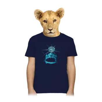 Chlapecké tričko Bastard Mořský discoďas dětské tričko Navy