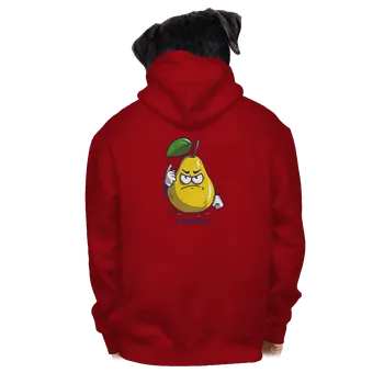 Pánská mikina Bastard Výhruška pánská mikina na zip Red