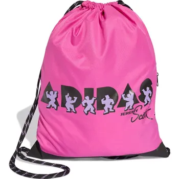 Sportovní vak Vak ADIDAS PRIDE GYMSACK JW8643 – Fialová