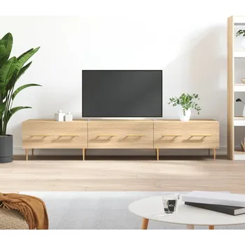 Televizní stolek vidaXL TV skříňka 150 x 36 x 30 cm kompozitní dřevo [829146] Barva: dub sonoma