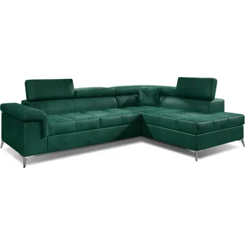 Sedací souprava Rohová sedací souprava pravá pro každodenní spaní s mechanismem rozkládání typu delfín a úložným prostorem na lůžkoviny Eridano - ELTAP monolith 37, monolith 37 275x70 cm