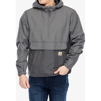 Pánská móda Větrovka Carhartt Lightweight Packable Anorak - steel/gravel