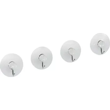 Přísavný háček Fackelmann, 4 ks