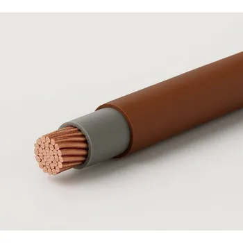 elektrický kabel PRAFlaDur-O 1x 95 RM CR P60-R* Kabel silový určený pro tunely letiště železnice či metro