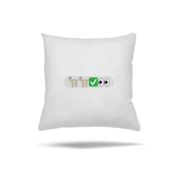 Polštář Bastard Emoji polštář White