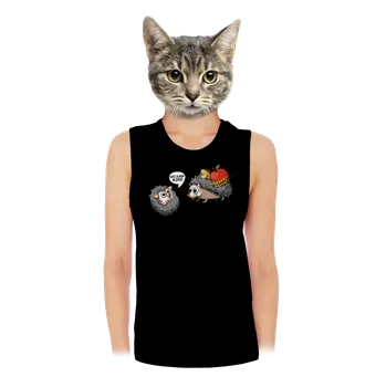 Bastard Alergický ježek dámské tílko volné Black