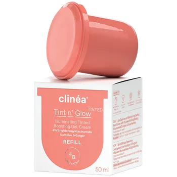 Pleťový krém Clinea Tint N'glow rozjasňující a barvící gel-krém - náhradní balení, 50 ml