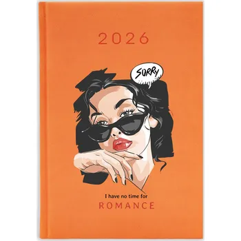 Diář Knižní diář pro učitele 2026 A5 oranžový