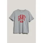 TRIČKO GANT 49 ARCH RELAXED T-SHIRT LIGHT GREY MELANGE