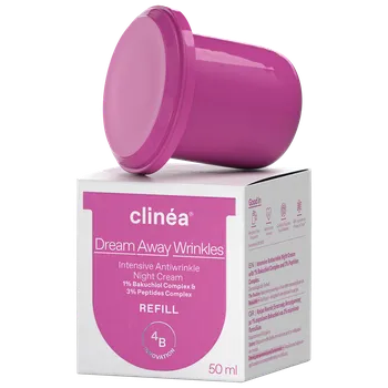 Clinea Dream Away intenzivní noční krém proti vráskám - náhradní balení, 50 ml