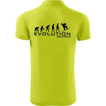 Pánská košile Evoluce Boards - Polokošile Victory sportovní (dresovina) - 2XL ( Limetková )