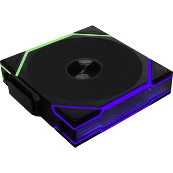 PC ventilátor Lian Li Lian Li UNI FAN TL Wireless Lüfter, ARGB, PWM - 120 mm, schwarz PC větrák s krytem (š x v x h) 120 x 28 x 124 mm