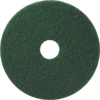 Podlahový mycí stroj Podlahový pad ZELENÝ 25mm průměr 406mm