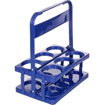 Láhev Merco Holder 6 - plastový nosič pro 6 lahví modrý