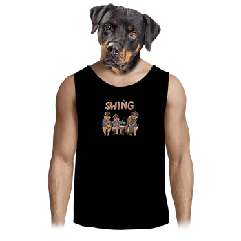 Pánské tílko Bastard Swiňg pánské tílko Black