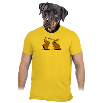 Pánské oblečení Bastard Bolí mě prdel pánské tričko Gold