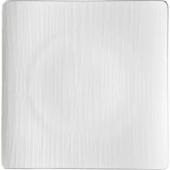 Talíř Talíř čtvercový Rosenthal Mesh 31x31 cm, bílá