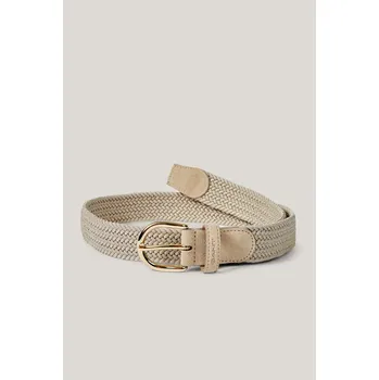 Opasek OPASEK GANT ELASTIC BRAIDED BELT PUTTY