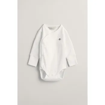 Kojenecký body BODY GANT SHIELD LS BODY WHITE