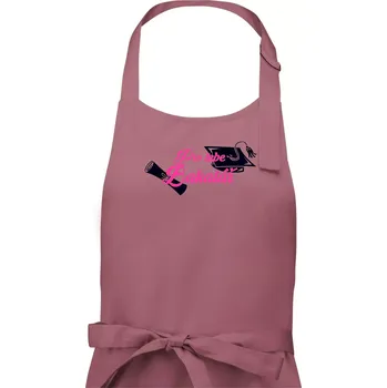 Kuchyňská zástěra Pro tebe Bakalář - Dámská zástěra na vaření - Univerzální velikost ( Starorůžová )