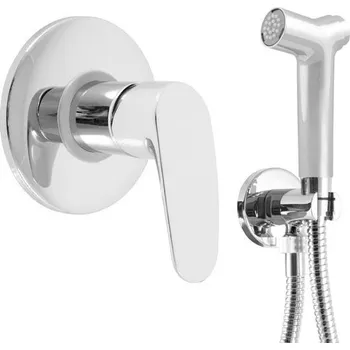 Vodovodní baterie EBS Bidetová podomítková baterie se sprškou, chrom